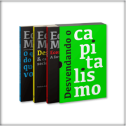Box da Trilogia “Desvendando o Capitalismo” de Eduardo Moreira